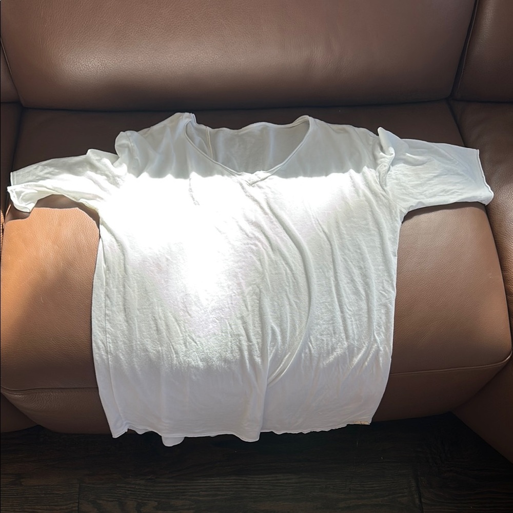 White Short Sleeve Tee